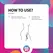 Fane Rabbit Intimate Device Rechargeable Silicone Pink 10 Modes LED