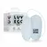 LUV EGG Blue Remote-Controlled Silicone Intimate Egg, 12 Modes, Waterproof