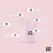 LUV EGG Pink Wireless Silicone Vibration System, 12 Modes, Waterproof