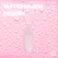 LUV EGG Pink Wireless Silicone Vibration System, 12 Modes, Waterproof