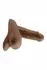 Gender X Stand To Pee Silicone Dark Flesh 12.7 cm Anatomical Model