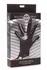 XR Brands Pleasure Poker Multi-Texture Intimate Glove, Black, Universal Size