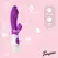 Teazers Rabbit Vibrator Purple - Multi-Mode Stimulation System