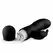 EasyToys Mad Rabbit Silicone Intimate Massager Black, Multi-Speed