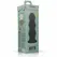 BUTTR Tactical III Large Ribbed Intimate Plug with Flat Suction Base Black