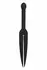 SPORTSHEETS EDGE Silicone Tawse Dual-Tail Impact Tool Black