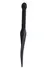 SPORTSHEETS EDGE Silicone Tawse Dual-Tail Impact Tool Black