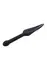 SPORTSHEETS EDGE Silicone Tawse Dual-Tail Impact Tool Black
