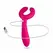 EasyToys Couples Intimate Dual-Ended Vibrator, Waterproof, USB Rechargeable