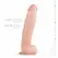 Real Fantasy Dwayne XL Model with Suction Cup, Veined Surface, 28 cm