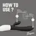 Teazers Rabbit Series Rechargeable Silicone Intimate Device Black