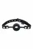 SPORTSHEETS EDGE Silicone Ring Gag Adjustable Faux Leather Strap 4.4cm