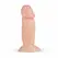 Archi Fantasy Silicone Intimate Device with Suction Cup 11.5 cm Beige