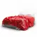 EasyToys Vinyl Protection Sheet Red 230x160 cm - Waterproof Cover