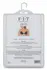 FIT CLOTH Adhesive Silicone Bra Black Cup C - Washable & Reusable