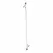 EasyToys Adjustable Metal Nipple Clamps with Chain - Silver Finish