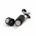 EasyToys Vibrating Adjustable Nipple Clamps with 10-Mode Bullets, Black