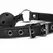 EasyToys Adjustable Open Ball System with Chain-Linked Clamps, Black
