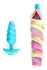 b-Vibe Unicorn Plug Vibrating Model with Removable Rainbow Tail, Medium