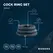 Boners Silicone Ring Set Grey 3 Sizes Flexible Skin-Friendly Material