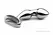 Njoy PFun Stainless Steel Anatomical Plug - Ergonomic Design, Medium Size