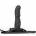 EasyToys Silicone Strap-On Set Adjustable Harness Compact Black 110cm
