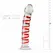 Gildo Model 15 Transparent Glass Intimate Device with Ribbed Shaft 20 cm