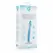 Glas Glass Intimate Model No. 4 - Transparent with Blue Spiral, Flat Base