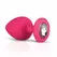 EasyToys Silicone Jewel Plug Set Pink - 3 Sizes, Decorative Base