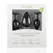EasyToys Silicone Anal Trainer Set with Decorative Gem Black 3 pcs