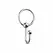 Sinner Gear Stainless Steel Glans Ring with Retention Plug, Silver, M
