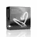 Sinner Gear Stainless Steel Glans Ring with Retention Plug, Silver, M
