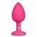 EasyToys Diamond Plug Small Pink - Silicone Intimate Accessory with Jewel Base