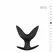 EasyToys Silicone Anchor Plug Small - Flexible Intimate Accessory, Black