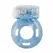EasyToys Vibrating Intimate Ring with Studded Stimulator, Stretchable, Clear
