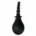 Steamy Intimate Hygiene System Silicone Cleaning Device Black 225ml