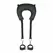 EasyToys Adjustable Leg Positioning System with Padded Neck Support