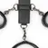 Ouch! Adjustable Faux Leather Neck & Wrist Bondage Set, Black