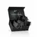 Ouch! Adjustable Faux Leather Neck & Wrist Bondage Set, Black