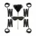 EasyToys Bondage Starter Kit - Adjustable Cuffs & Eye Mask Set