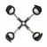 EasyToys Bondage System - Adjustable Faux Leather Hogtie Restraint Set