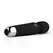 EasyToys Mini Wand Black - Compact Silicone Massager, 18 Modes