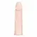 EasyToys Extender Sleeve Flesh - Anatomically Shaped Extension Cover