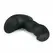 TOYJOY Dynamic Duke Ribbed Silicone Intimate Massager Black