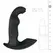 TOYJOY Dynamic Duke Ribbed Silicone Intimate Massager Black