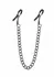 NS Novelties Nipple Clamps DC2 Adjustable Silicone-Tipped Metal Clips