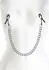 NS Novelties Nipple Clamps DC2 Adjustable Silicone-Tipped Metal Clips