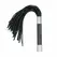 Kiotos Flogger with Metal Handle - Durable Faux Leather, Black, 45 cm