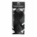 EasyToys Leather Eye Mask with Adjustable Elastic Band - Black