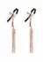 NS Novelties Bound Adjustable Nipple Clamps D2 Silicone Tips Metal